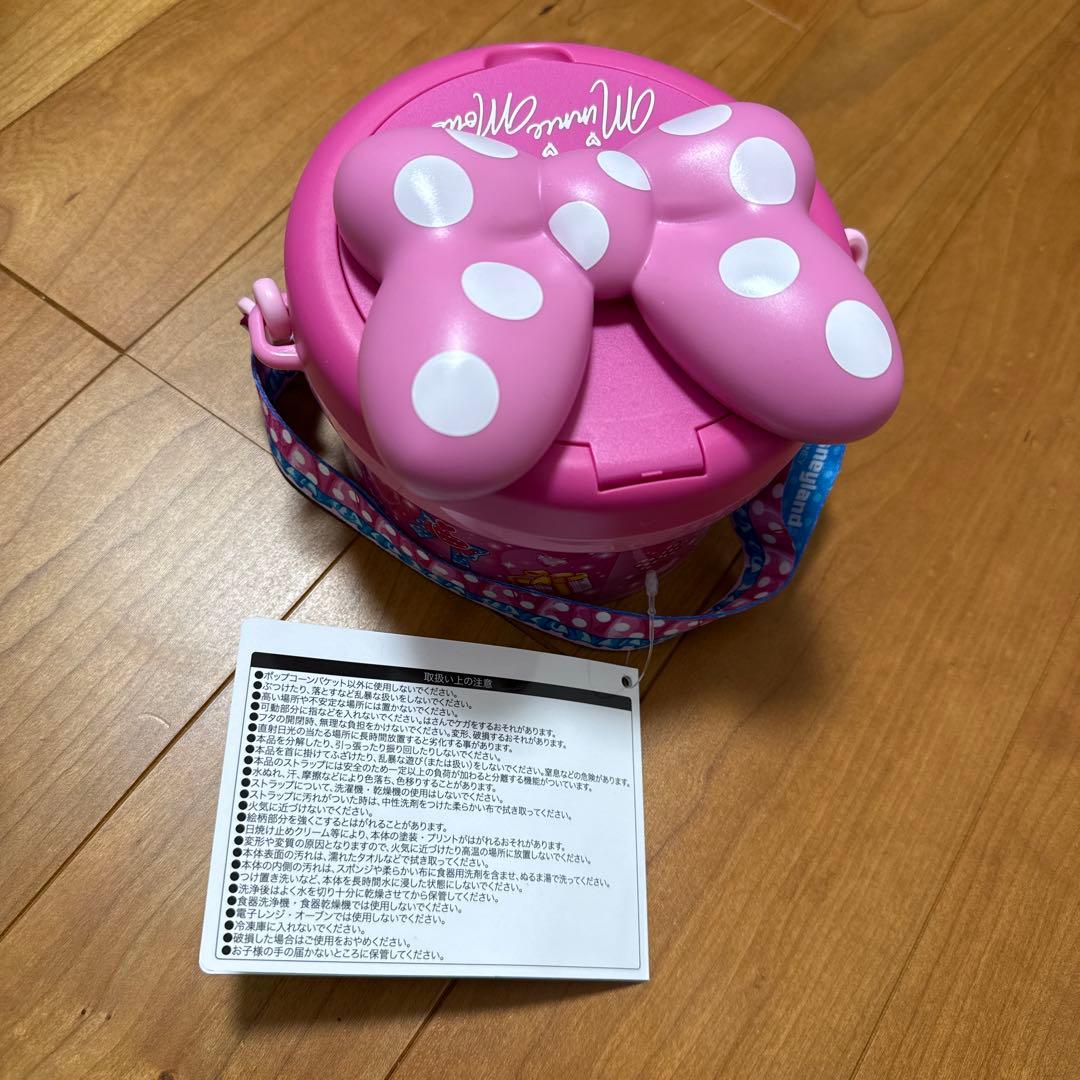 東京ディズニーランド パルパルーザ ミニー スーベニア ポップコーンケース
