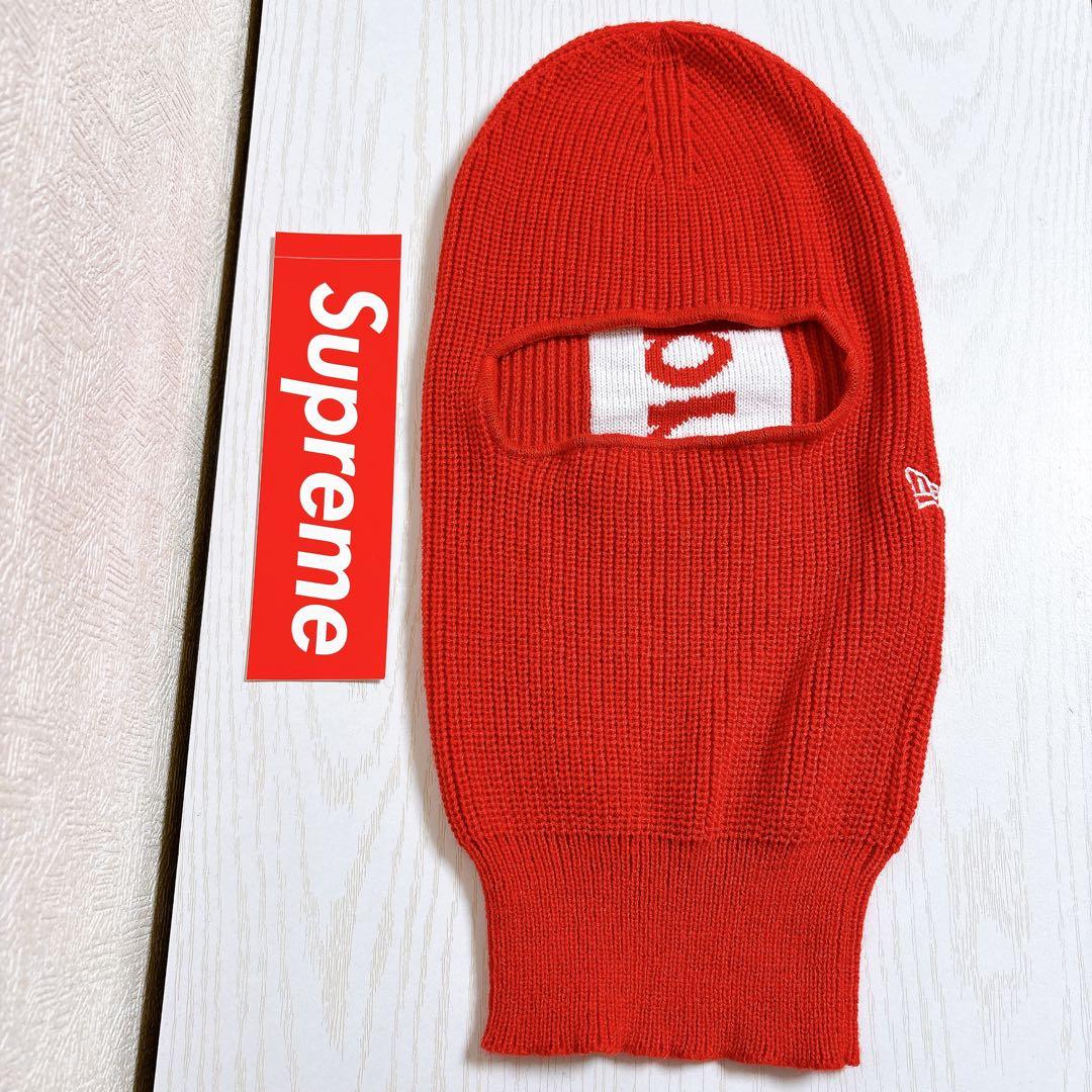 Supreme NEW ERA Balaclava 目出し帽　レッド　赤