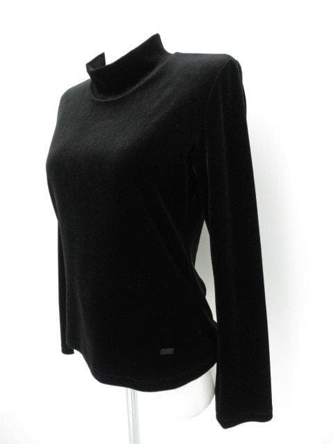 美品★FOXEY/フォクシーベロアトップ ベルブラック 38