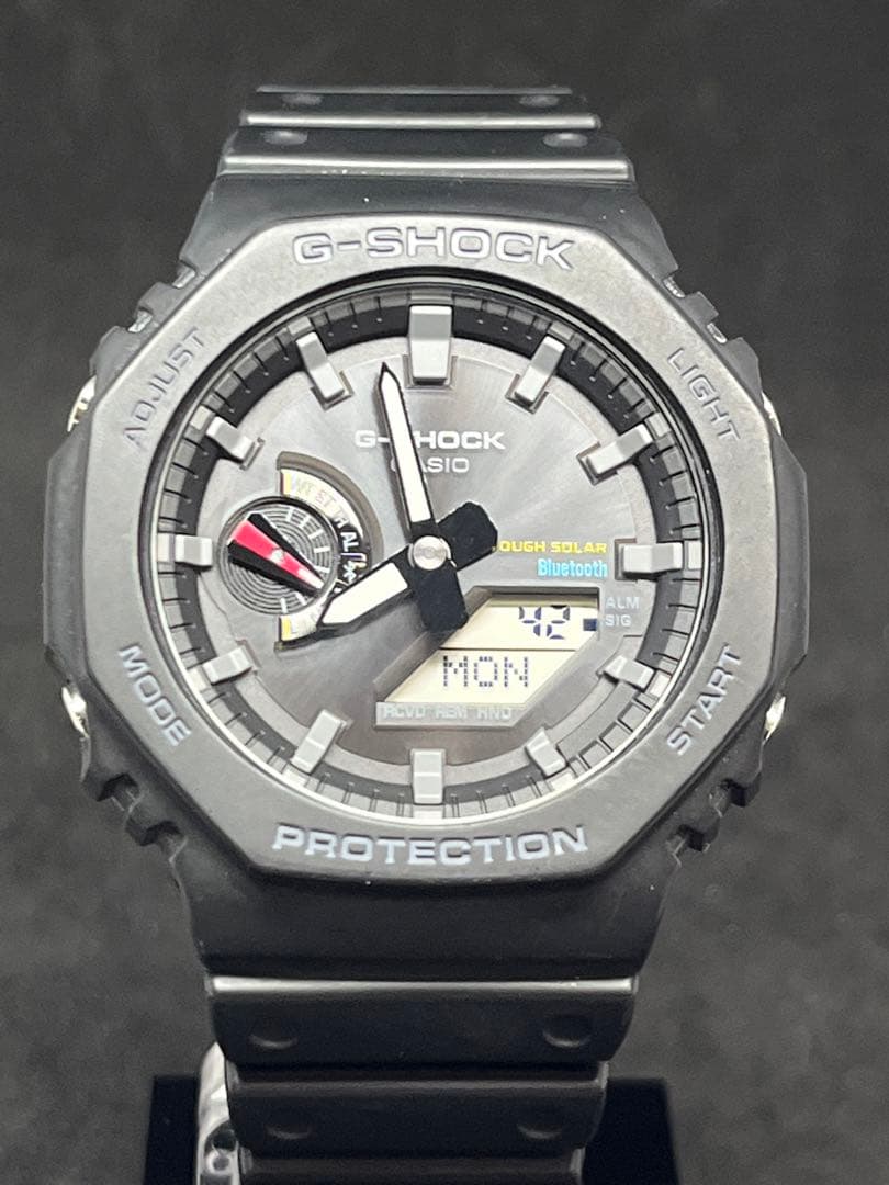 G-SHOCK GA-B2100-1AJF 稼働美品　カシオーク スマホリンク