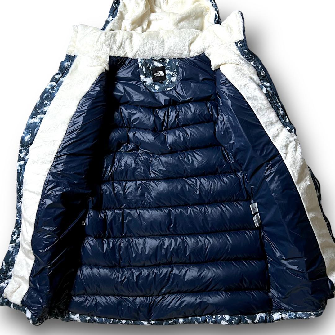 ひ*ん様 XS ノースフェイス プレミアムグースダウン使用 ダウンコート レディ