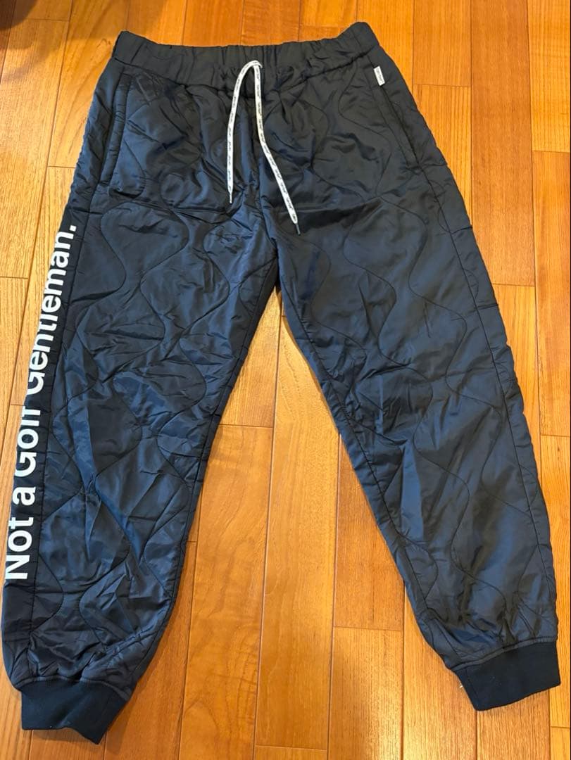 Captains Helm Golf 防寒中綿 セットアップ　ブラック　L