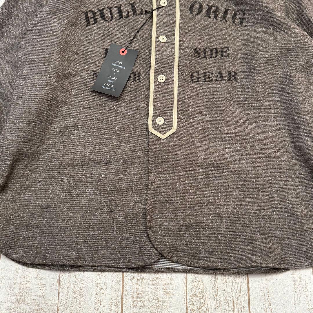 ブルです。未使用【BULL ORIGINAL】ベースボールシャツ