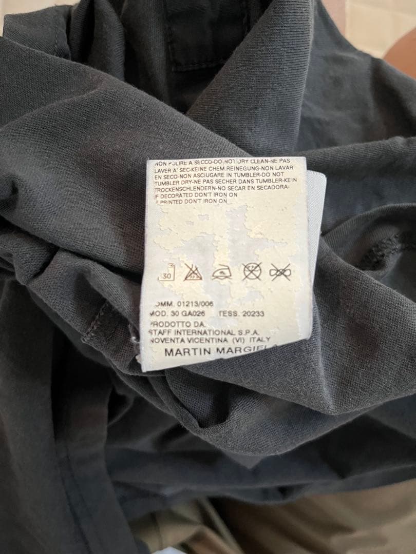 マルタン マルジェラ ⑩ ヘンリーネック Tシャツ 本人期 48 レア 06年