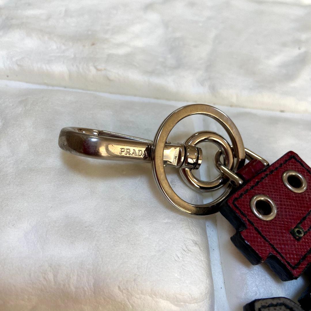 【希少】PRADA　プラダ　ロボット　チャーム　キーリング　キーホルダー