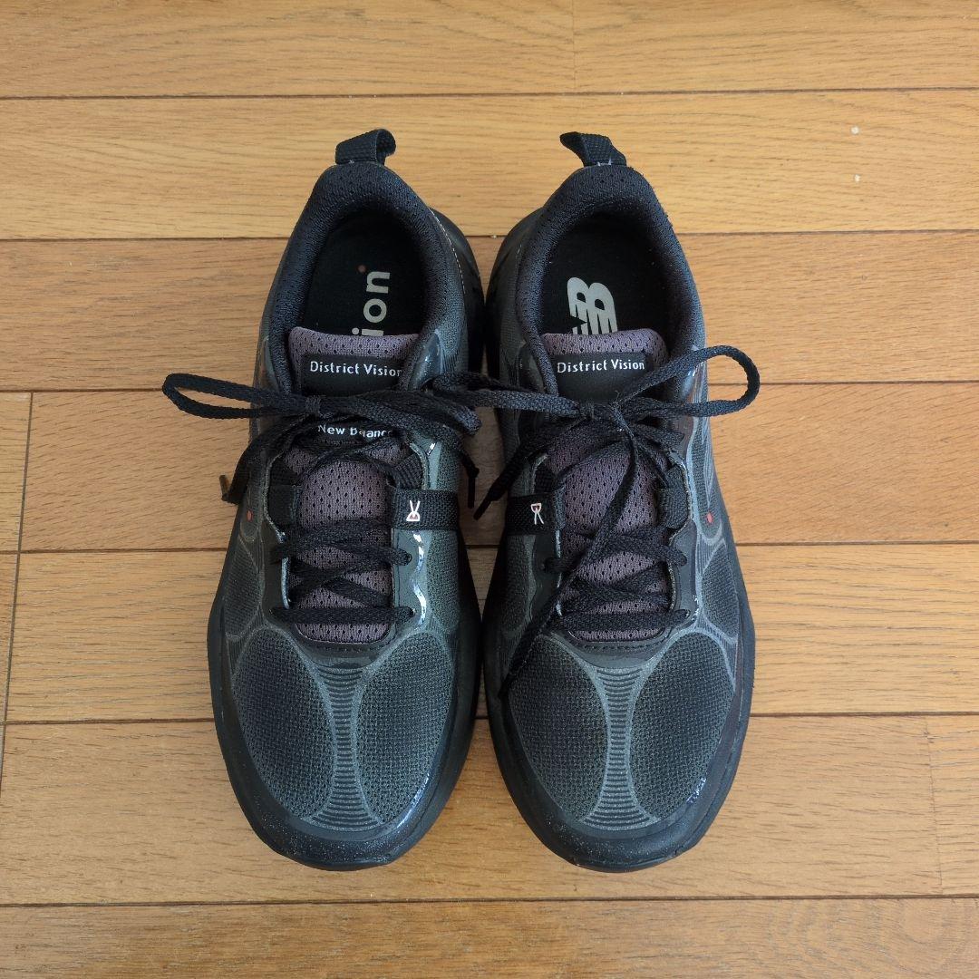 New Balance ブラック スニーカー メンズ