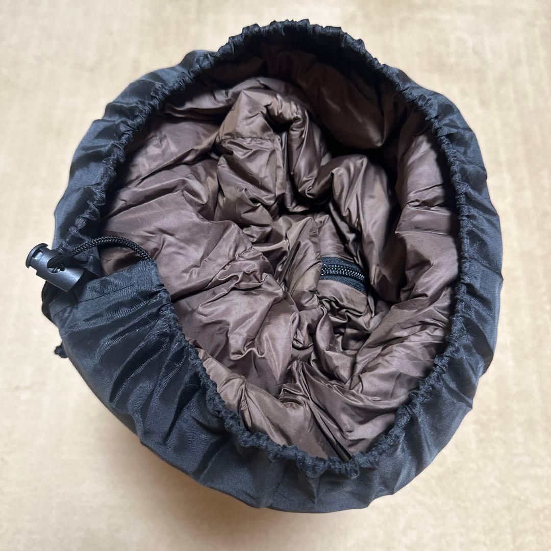 AIFLYCY 寝袋　シュラフ　ブラウン　冬用　連結　枕付き　洗濯可　美品