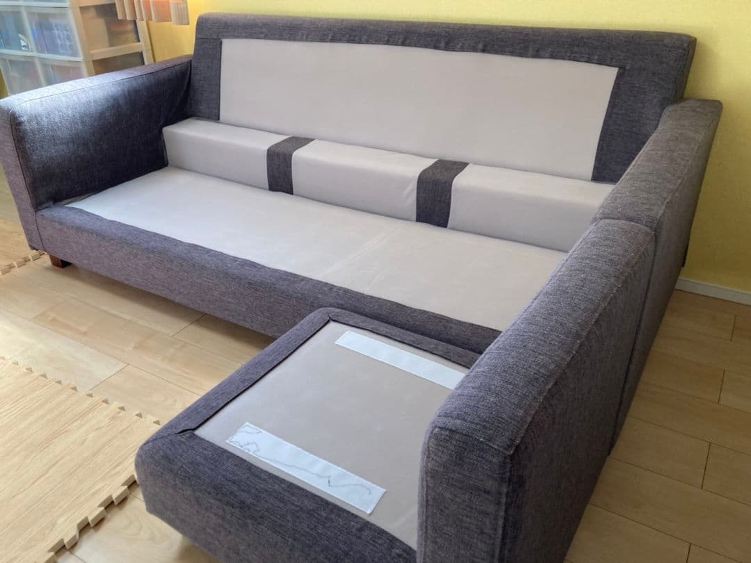 カウチソファ　Nレオーネ196セット（オットマン除く）