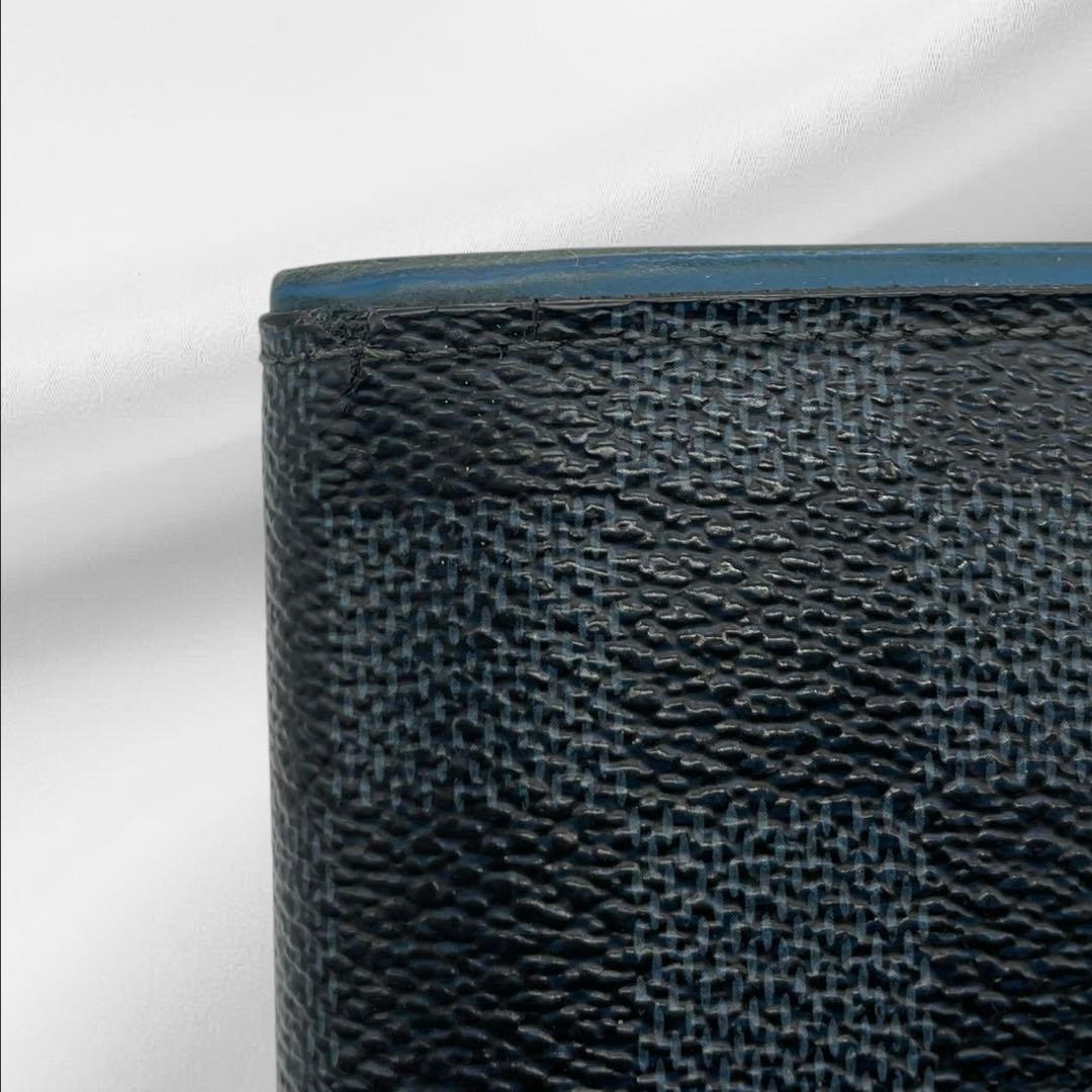 ルイヴィトン　ダミエコバルト　ブラザ　長財布w8