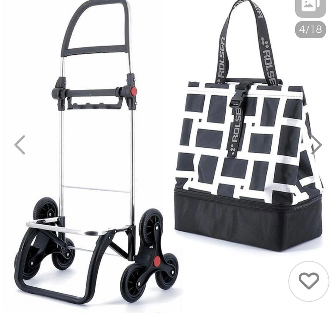 ROLSER ロルサー　保冷保温 買い物 バッグ 6輪フレームセット 大容量