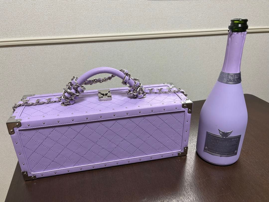 エンジェル　シャンパン　ドゥミセック　空箱　空瓶