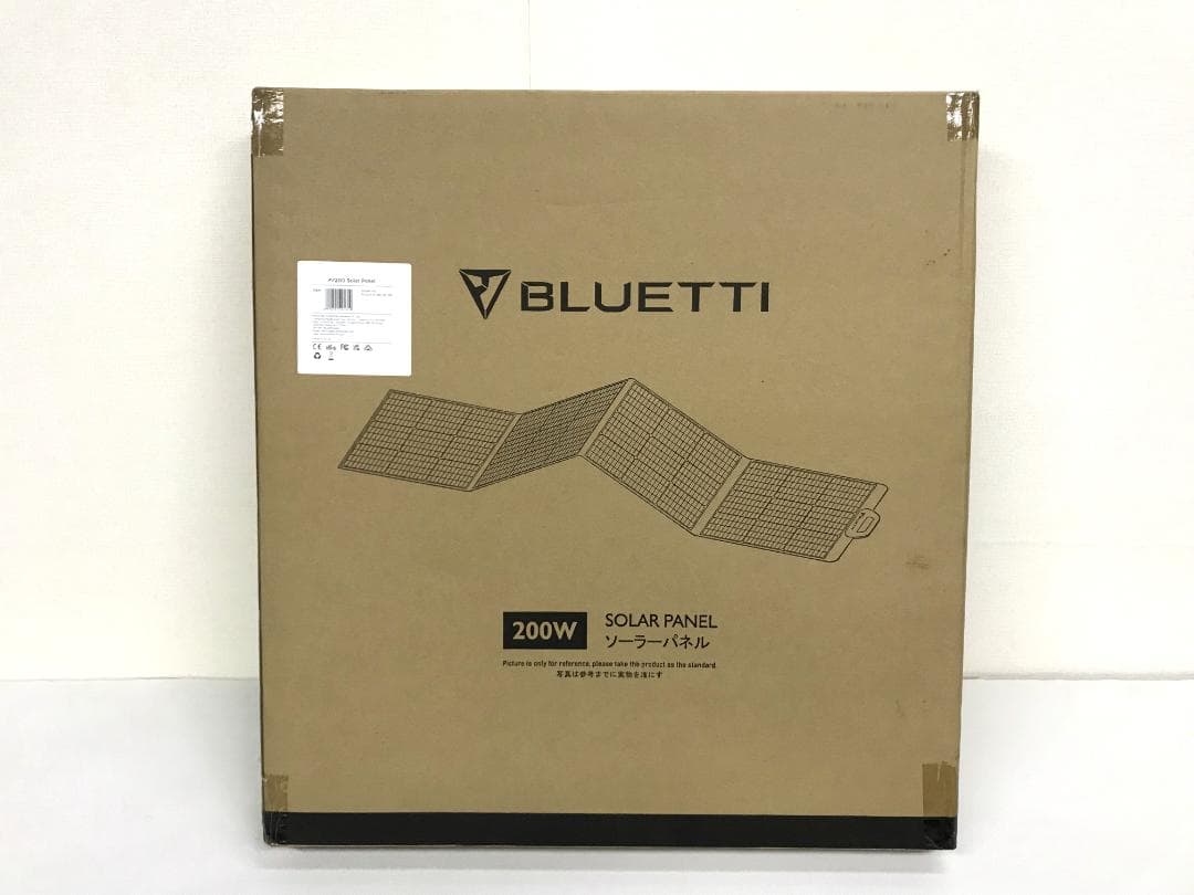 未使用品　BLUETTI 200w ソーラーパネル　PV200