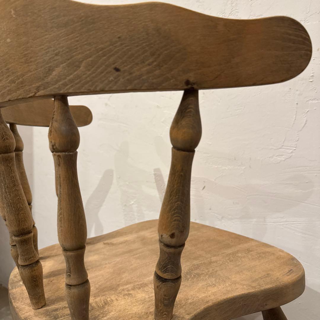 aia#ダイニングチェア　カフェチェア　剥離