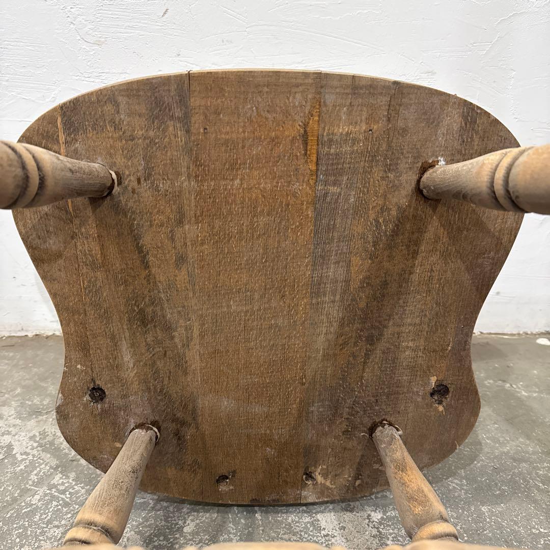 aia#ダイニングチェア　カフェチェア　剥離