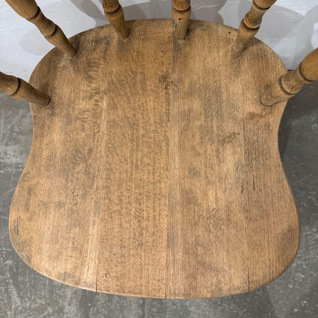 aia#ダイニングチェア　カフェチェア　剥離