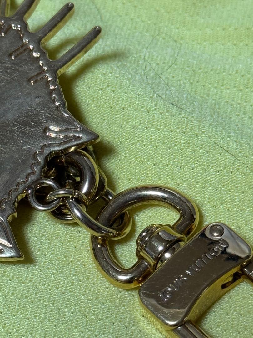 中古ヴィトン　LOUIS VUITTON ポルトクレ・シェンヌ キャットグラム