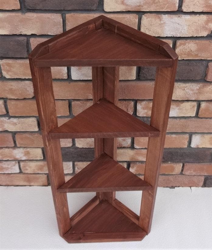 前幅３３x高さ７７㎝　オープンコーナーラック