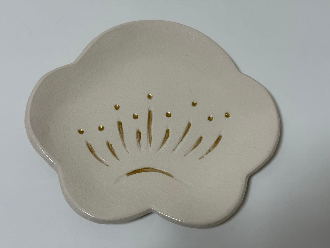 【未使用品】楽入窯　吉村重生　お皿