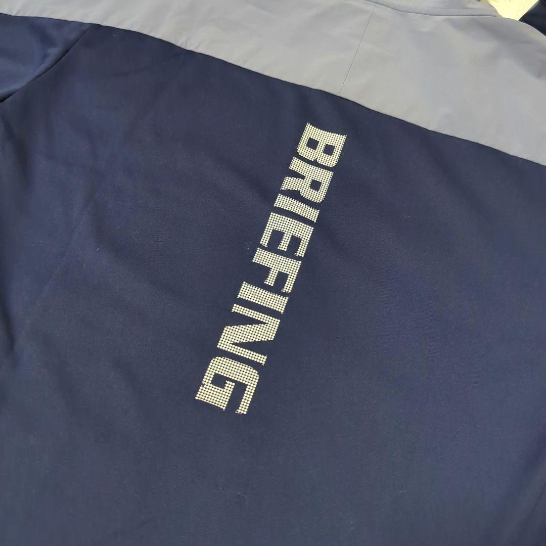 ブリーフィング　ハーフジップ フーディー　ネイビー　サイズS