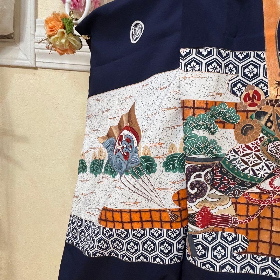 七五三五歳‼️着物 男の子 袴 完全️フルセット‼️お家から揃えるなし