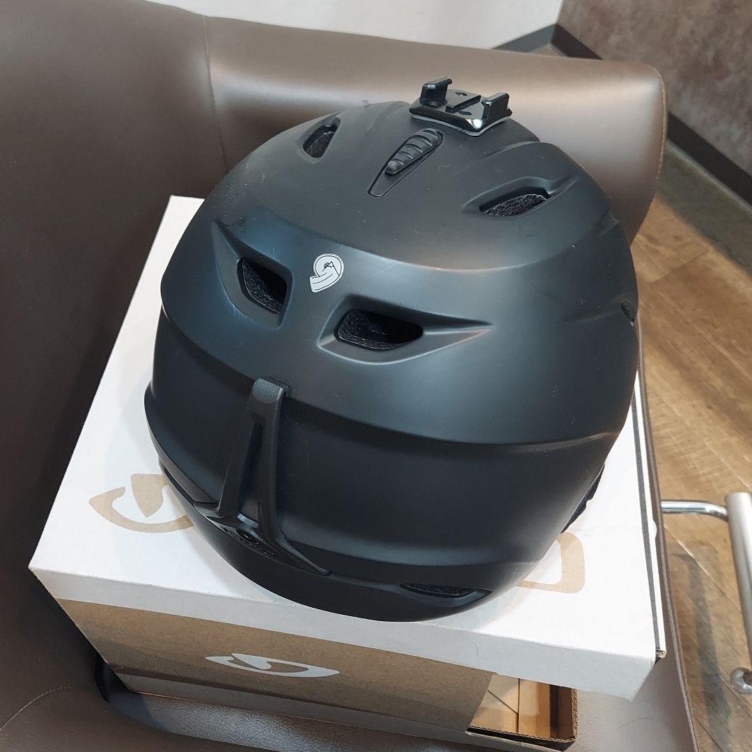 GIRO スノーヘルメット NINE AF マットブラック L バック付き