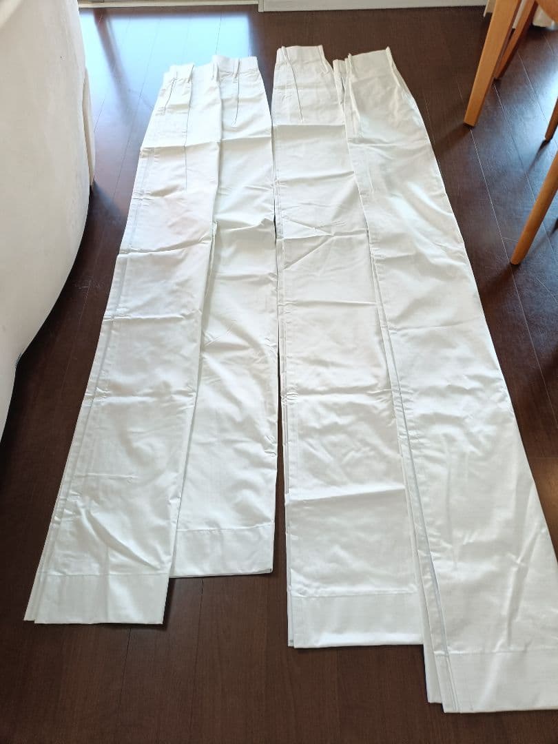 3セット　値下げ　カーテン1か月使用 （ドレープは完全遮光、レースは防炎）