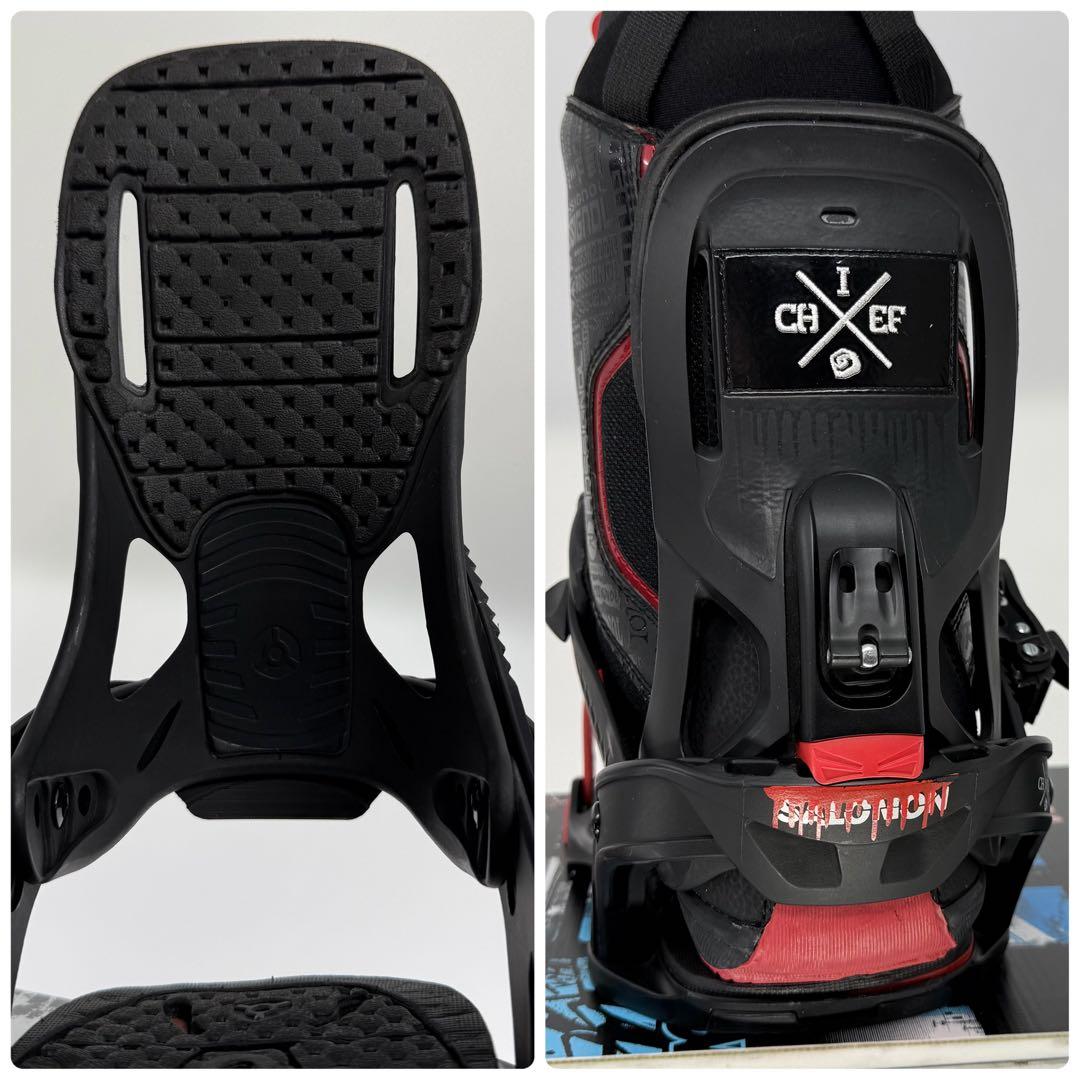 RIDE 156cm メンズ スノーボード SALOMON バイン3点セット