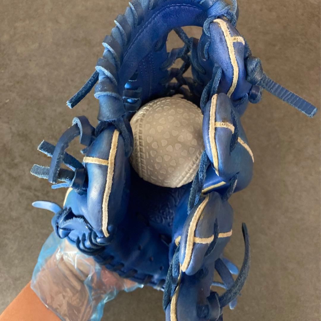 ローリングス HOH 子供用 少年 軟式 内野 野球 グローブ 人気の青系カラー