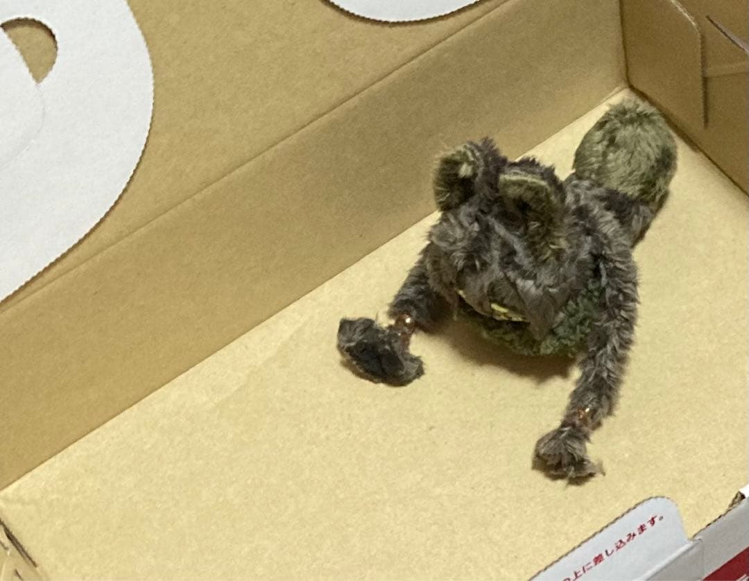 自作ぬいぐるみ・濃い肌色の女の子