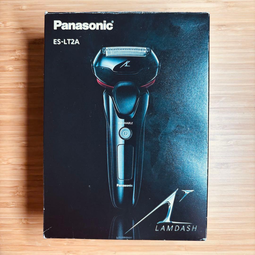 【未使用】パナソニック ラムダッシュ 3枚刃 黒 ES-LT2A-K