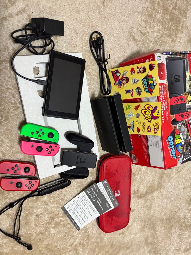 Nintendo Switch 本体 赤/緑 Joy-Con付き