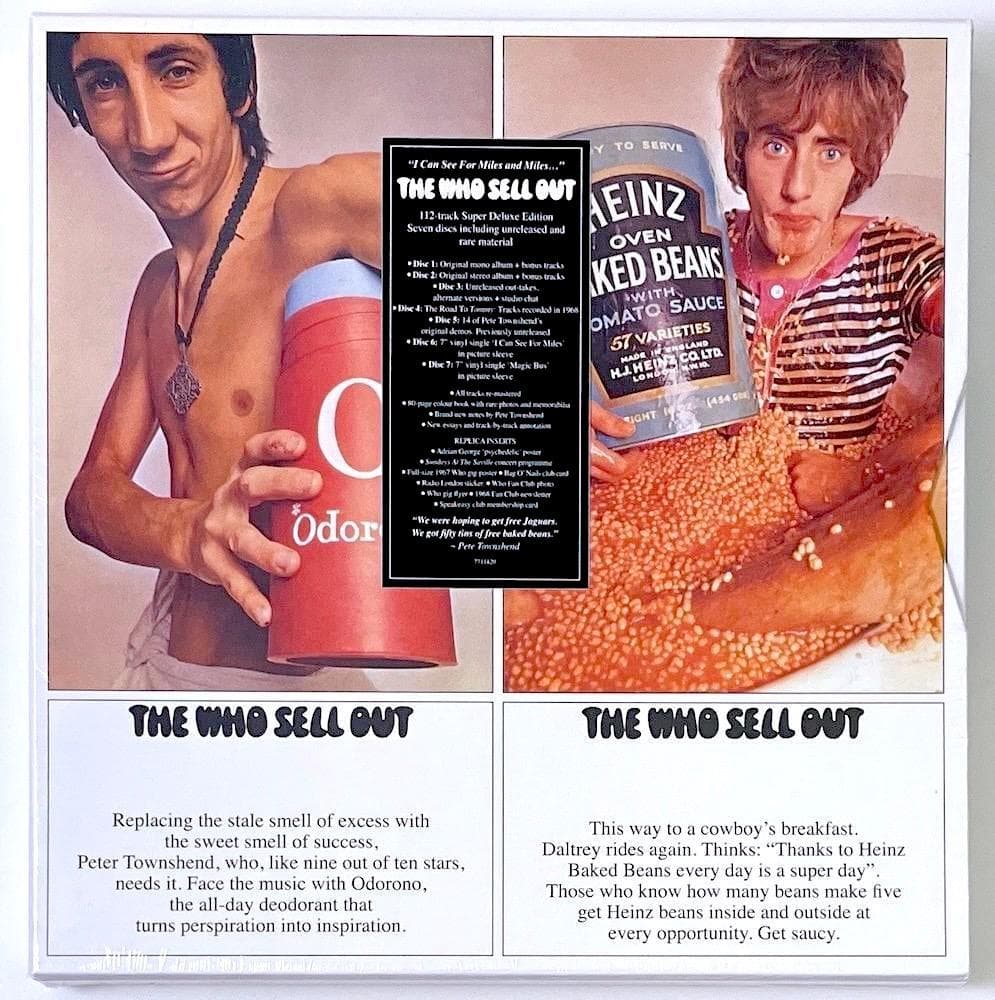 新品 THE WHO SELL OUT SUPER DELUXE EDITION
