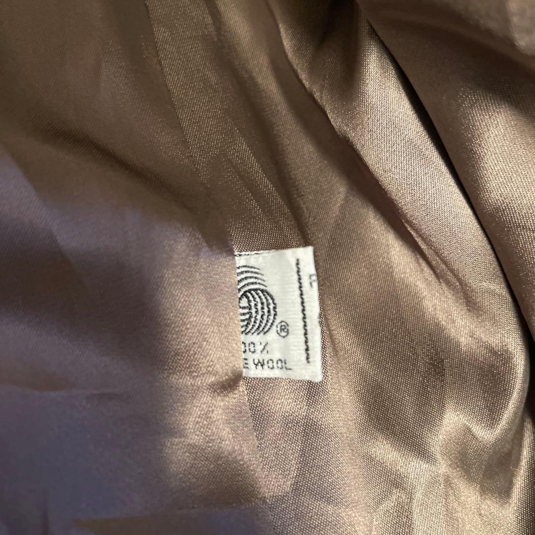 ヴィンテージ 60's ヘリンボーンロングコート made in USA