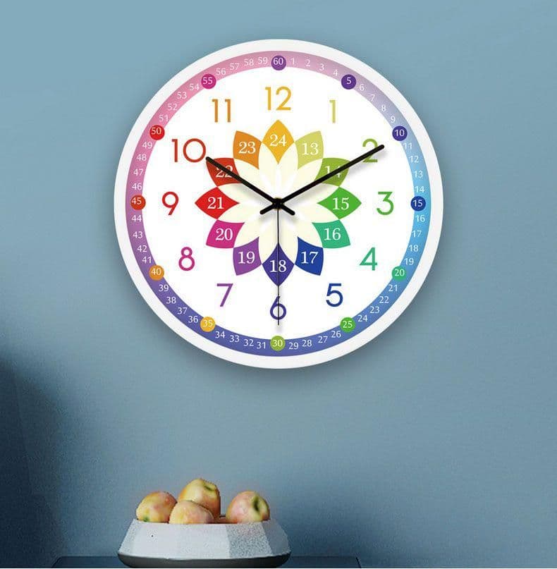 掛け時計 壁掛け時計 壁掛け 北欧 かわいい おしゃれ 夜 寝室*