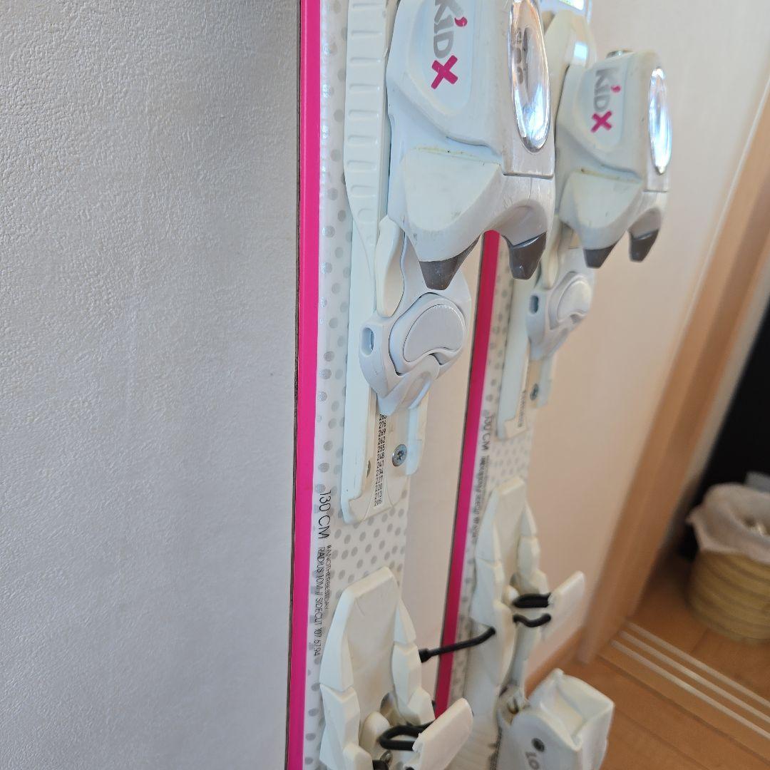 ROSSIGNOL スキー板 花火模様 ビンディング付き　130cm