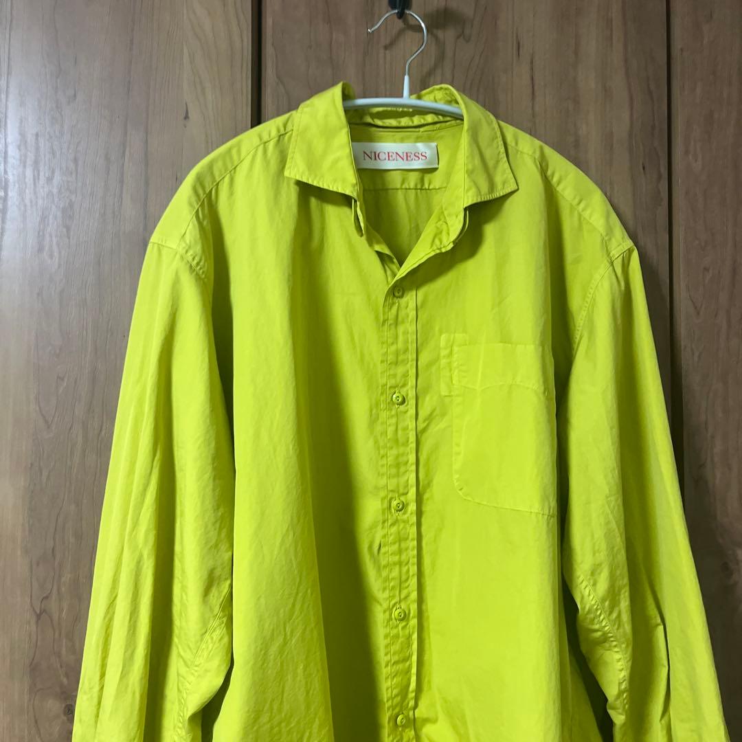 NICENESS(ナイスネス) オーバーダイドレスシャツ