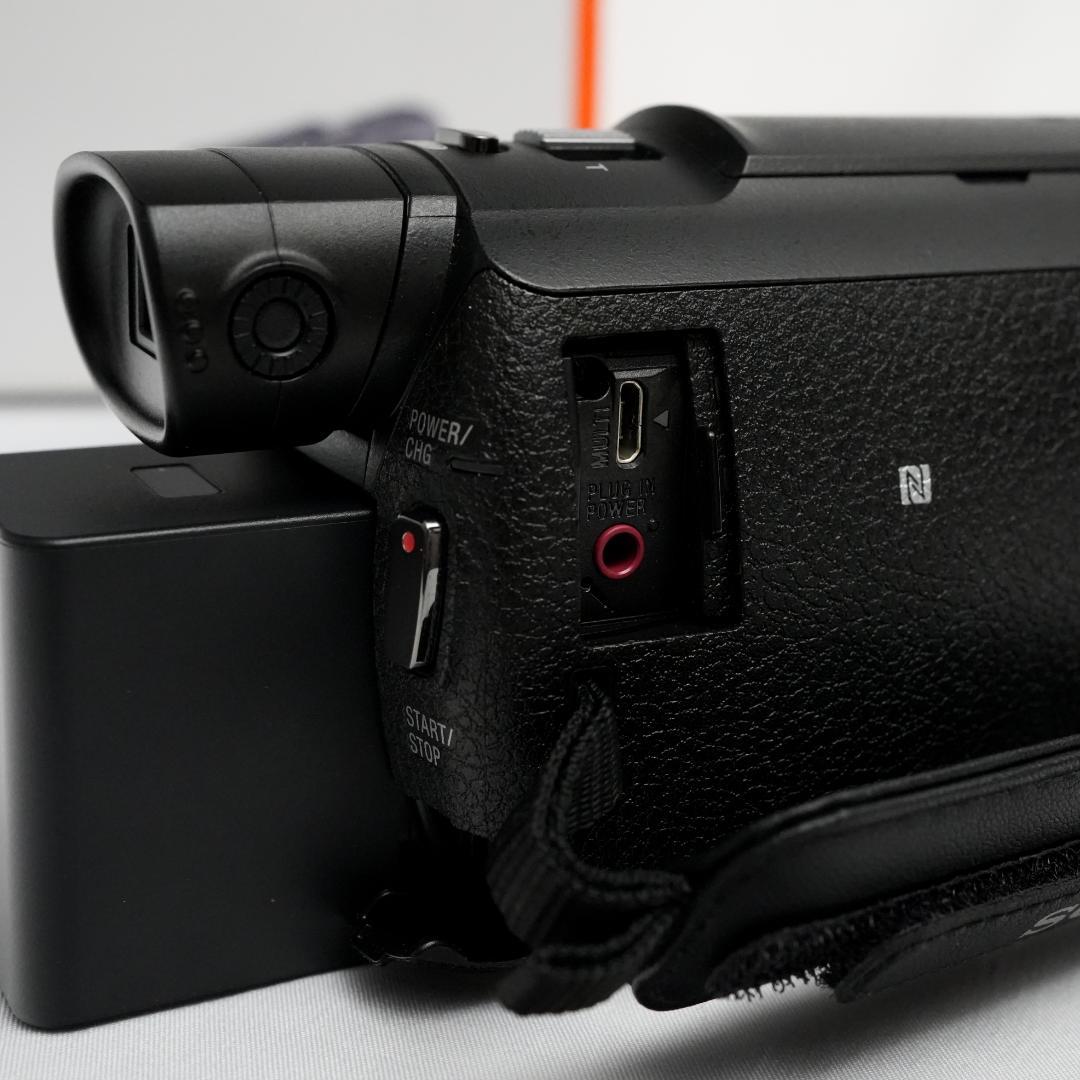 追加バッテリー&元箱付き■美品■ FDR-AX60 SONY 4K ビデオカメラ