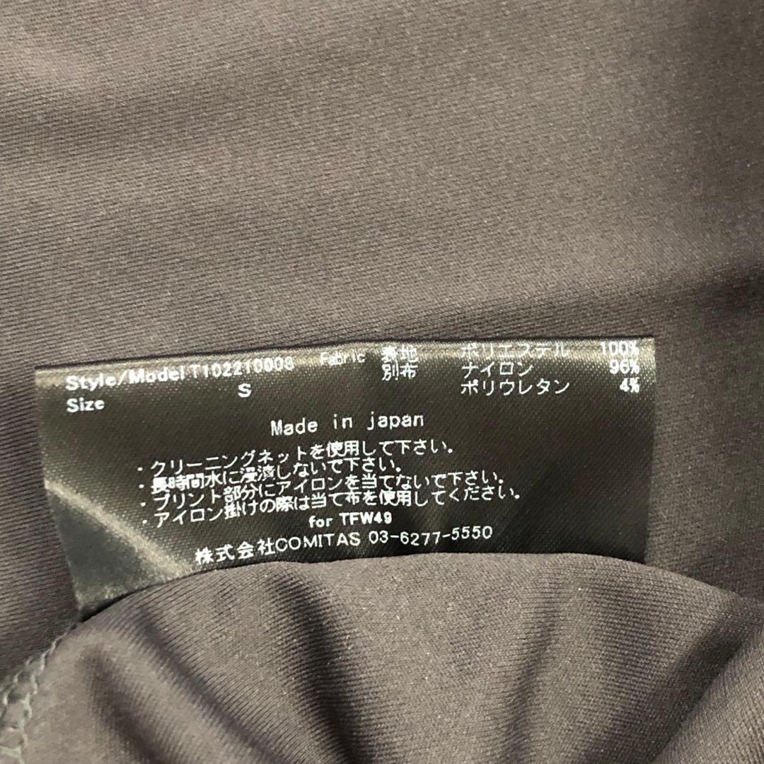 TFW49 SIDE MESH COLLAR LESS POLO メンズS