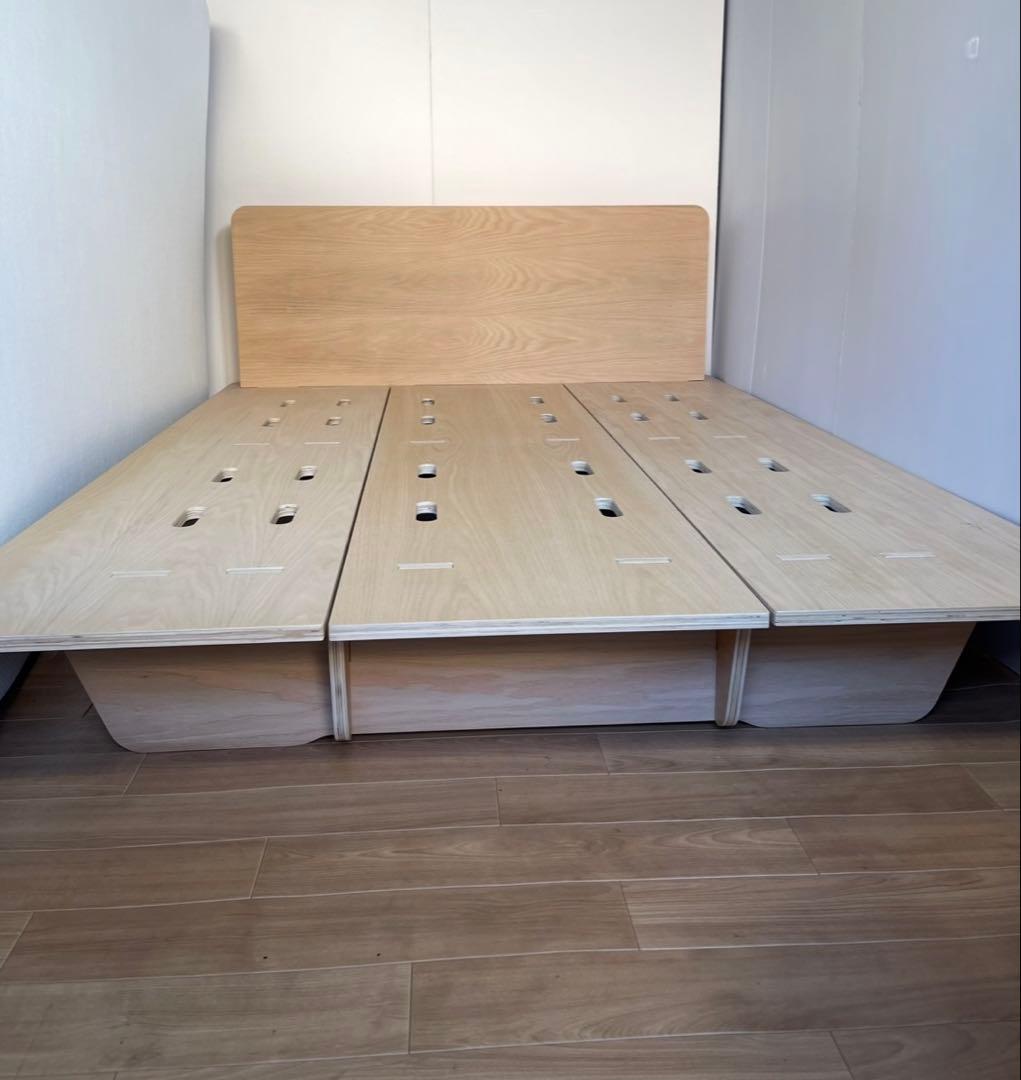 ダブルベッドフレームのみ（Koala）2024年購入名古屋市内受け取りのみ