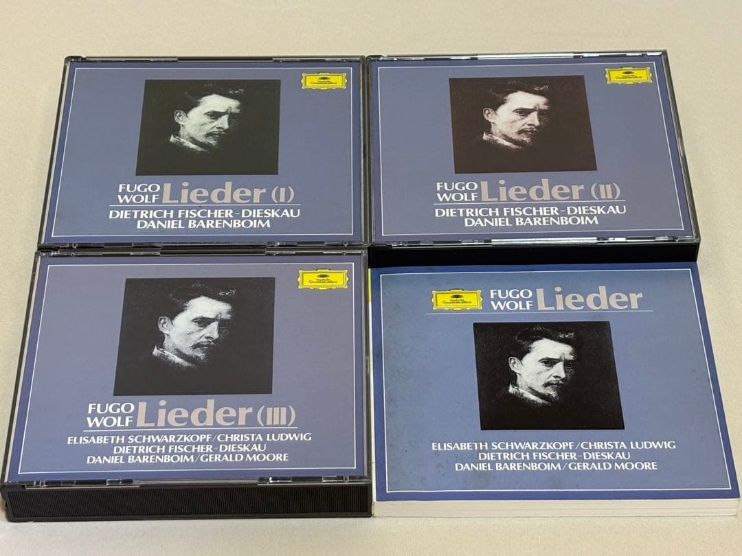 2点セット◇シューマン &ヴォルフ歌曲大全集◇DM