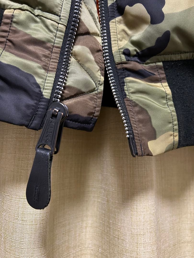 Alpha Industries MA-1 迷彩ジャケット