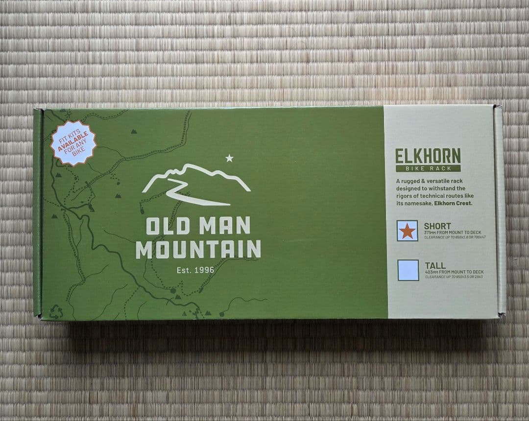 アクセサリー OLD MAN MOUNTAIN ELKHORN (SHORT)