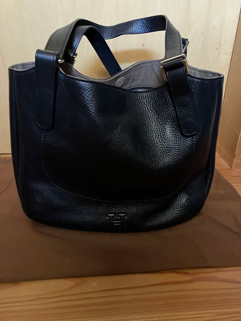 ヒロフ　HIROFU 【ソーロ】　レザートートバッグ　M 2WAY