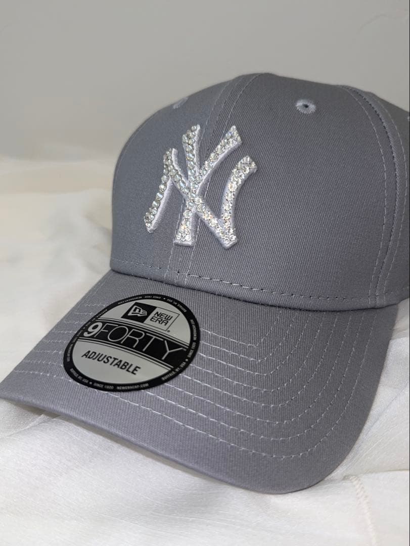 New Era ニューエラキャップ スワロフスキー デコ キラキラ ストーン付き