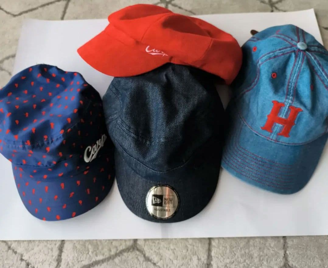 広島カープ　帽子　4個まとめ売り　NEWERA