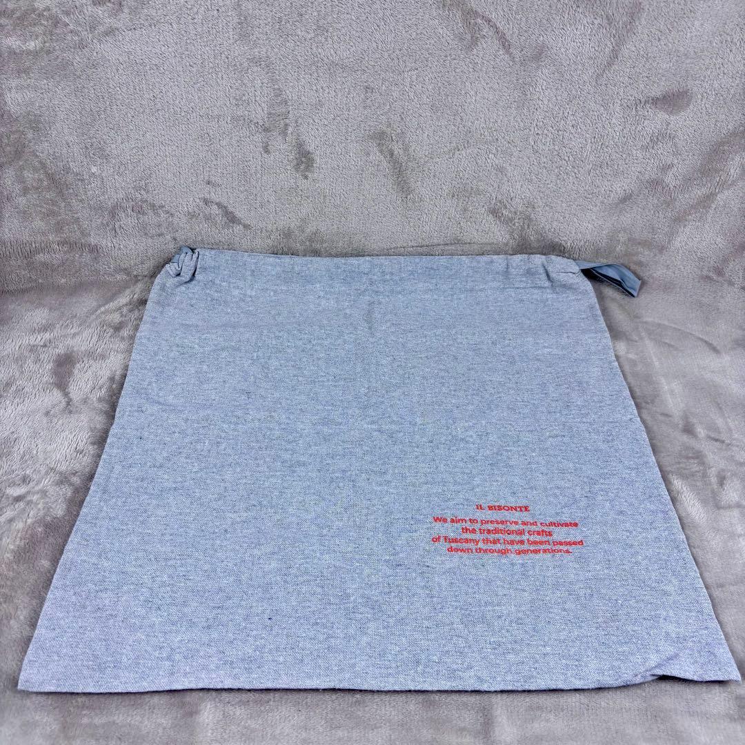 未使用級　IL BISONTE トートバッグ　現行モデル　トートバッグ　ブラック