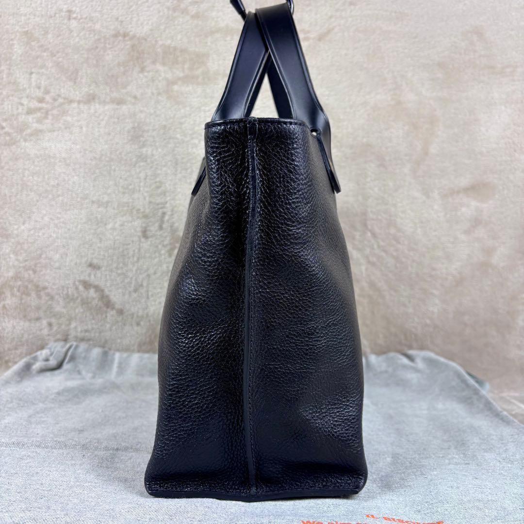 未使用級　IL BISONTE トートバッグ　現行モデル　トートバッグ　ブラック