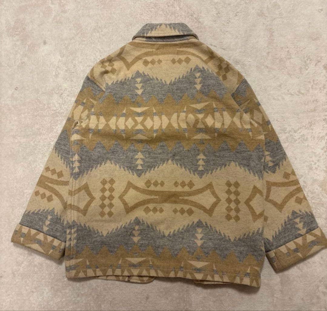 希少⭐️90s Ralph Lauren ブランケット ウールジャケット USA製