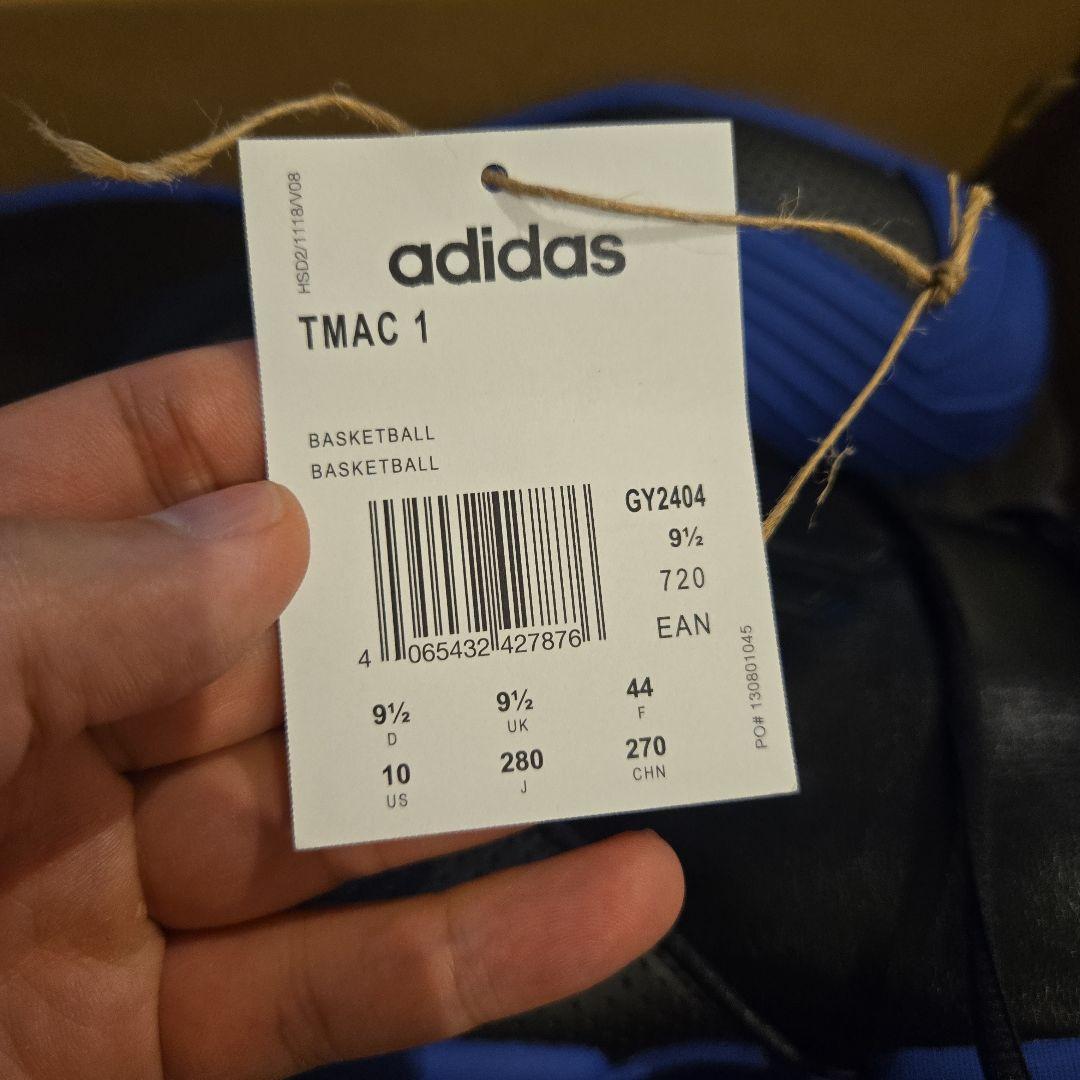 (美品) adidas TMAC 1 28.0cm ※未着用
