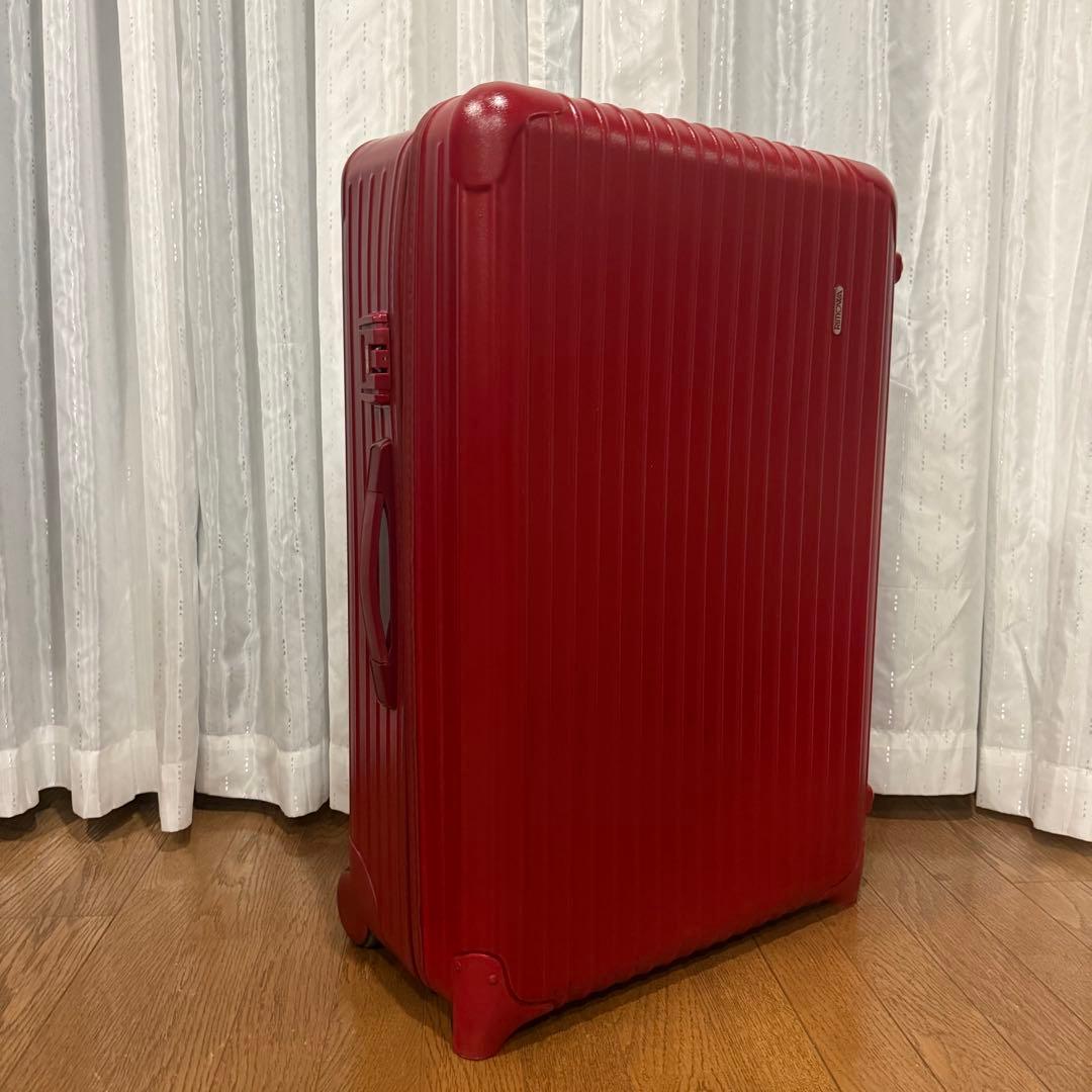 ❣️RIMOWA リモワ レッド キャリーケース 大型 レッド スーツケース ２輪